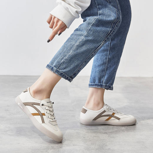 ZHR撞色小白鞋运动鞋女秋季软底女鞋子女百搭学生高颜值校园 商品图5