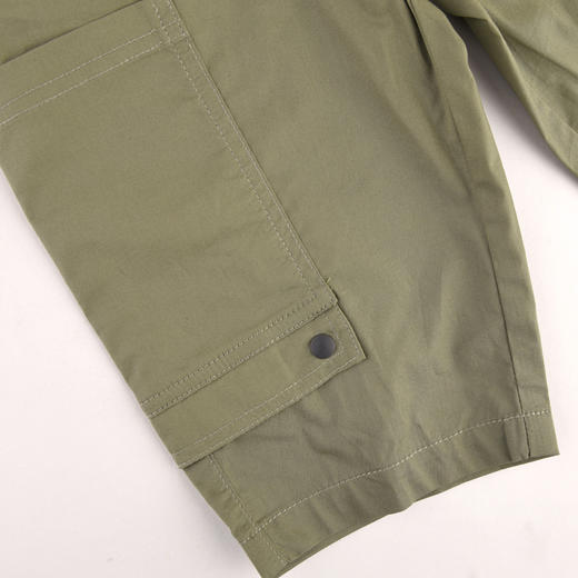 棉果果夏季新品男童纯棉弹力棉梭织七分裤M212201224284 商品图5