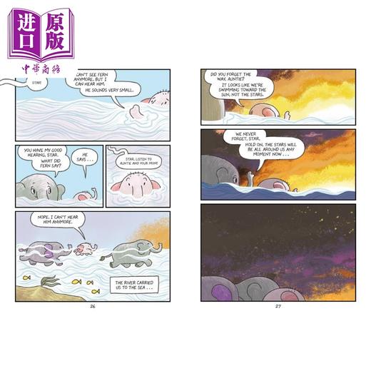 【中商原版】桥梁漫画 野外生存大象的明星 Surviving the Wild Star the Elephant 英文原版 儿童动物故事绘本 图画图像小说 商品图4