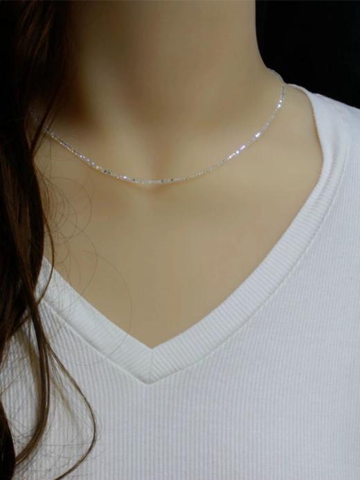 光彩夺目～缤纷闪耀！极细施华洛世奇水晶项链choker锁骨链 商品图2