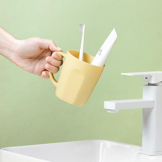 【茶花】多丽马卡龙漱口杯 商品图4