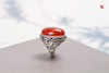 南红戒指【赤焰】，925银镶 商品缩略图2