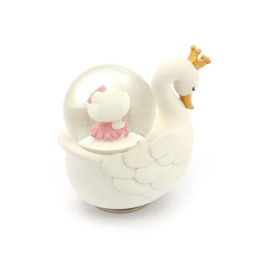 JARLL 65MM Hello Kitty 天鹅湖音乐盒水球 KT1806 商品图1