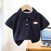 【44.9/2件夏季儿童POLO衫】新款韩版宝宝短袖T恤翻领中大男女童半袖上衣 商品缩略图4