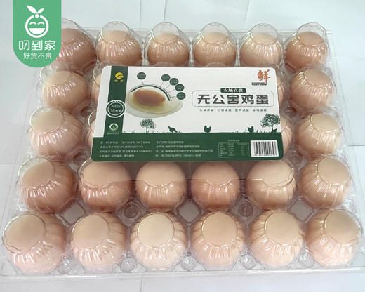 【农场直供】旭威精选无公害鲜鸡蛋（1.55kg±30g/盒 30枚 单枚51-53g）生产日期：4月11日 保质期：冷藏30天 商品图4