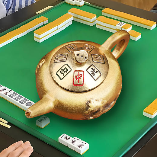 黄铜把把壶马上胡 商品图9