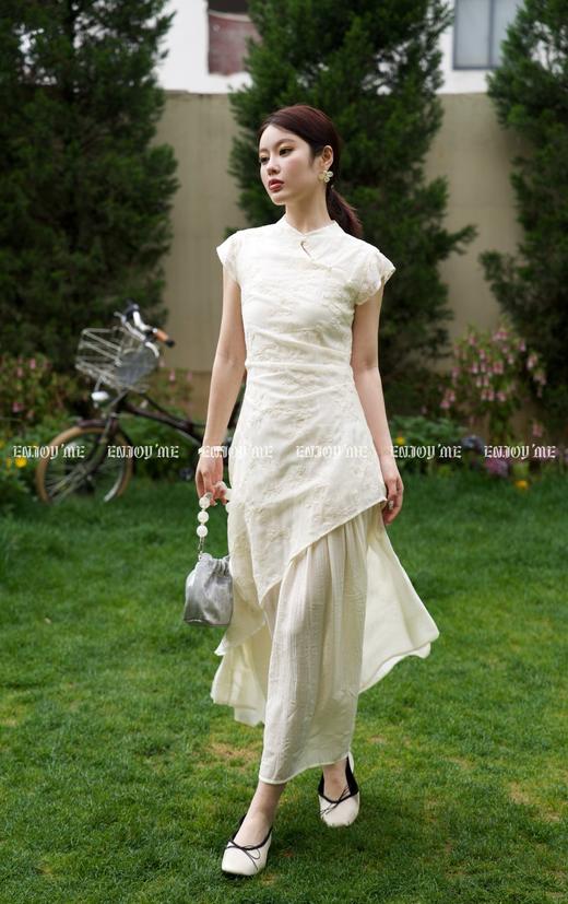 【门店同款】ENJOY夏季刺绣拼接连衣裙 157213266 商品图0