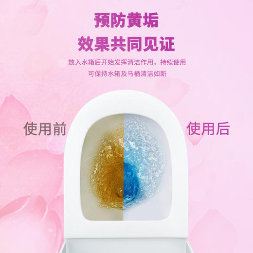 蓝泡泡粉蓝双色洁厕宝 商品图1