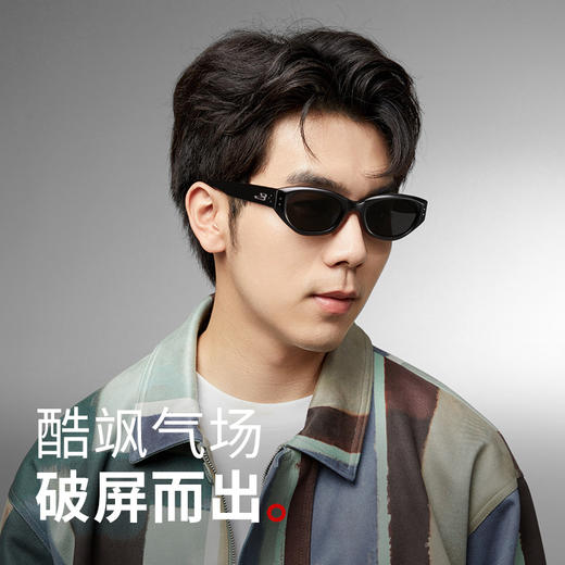 普莱斯新款太阳镜PBS24005A 不规则猫眼窄框 优质板材镜框 TAC偏光镜片 修颜宽边镜腿 男女同款 四色可选 商品图3