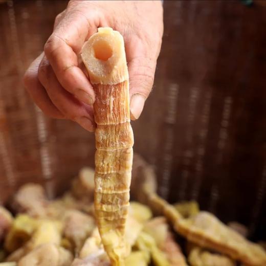奉化溪口土灶 羊尾笋 笋干 2斤装 选用当季鲜笋 土灶慢烤 笋肉、炒菜、凉拌 都可以 商品图1