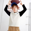 【秒2】【MQD】童装儿童春秋新款圆领休闲T恤宝宝撞色秋季长袖上衣9633W0312 商品缩略图1