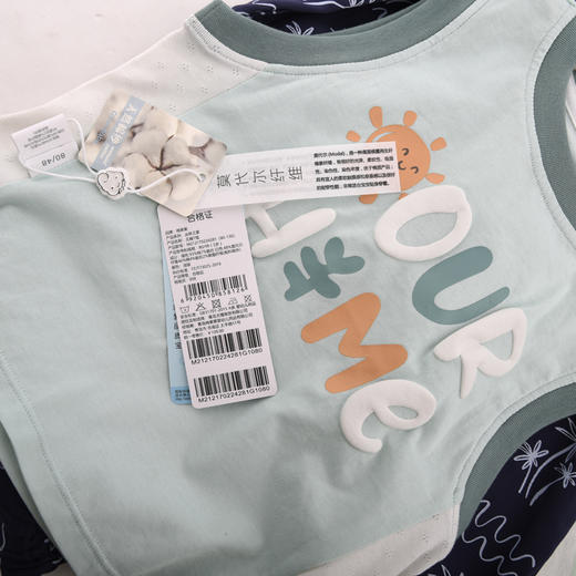 棉果果夏季新品男童无袖T恤M212170224281 商品图1