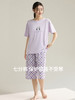 康妮雅女式短袖中裤套头套装 商品缩略图4