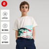 reima男女儿童T恤大童春夏新款运动宽松短袖圆领可爱印花套头上衣 商品缩略图0