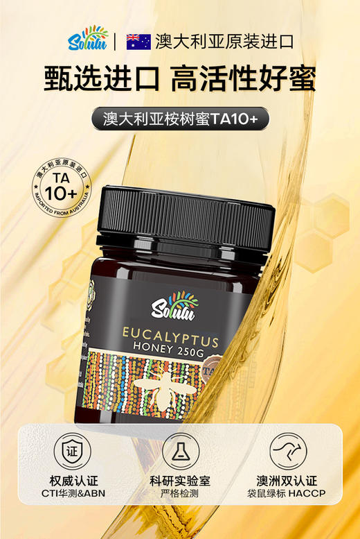 Solulu蜂蜜TA10+250g 商品图0