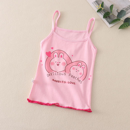 【39.9元4件】儿童纯棉A类背心男女宝包夏季薄工字打底衫女童小吊带90-140码_ZSY 商品图7