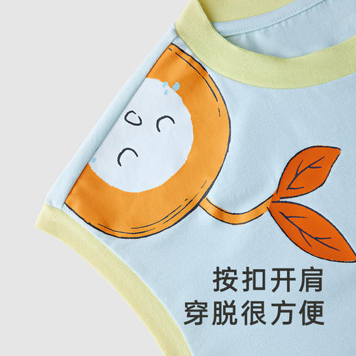 【商场同款】英氏童装居家服夏季男女宝清凉短袖居家套装新款 商品图2