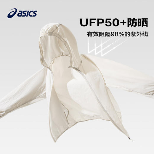 ASICS/亚瑟士童装2024春夏季男女童UPF50+渲染针织防晒服防紫外线 商品图1