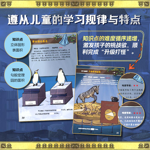 数学密室大逃脱（全6册）240道烧脑谜题158个数学知识点 商品图11