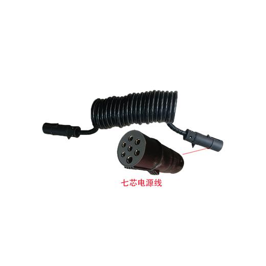 七芯螺旋线电源线主挂连接线3730020-367万安包邮 商品图4