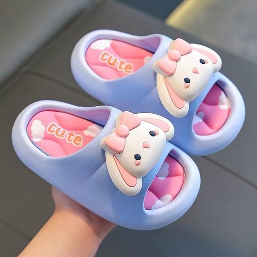 【宝宝必备，萌趣拖鞋！】儿童宝宝凉拖鞋女童款室外，居家防滑耐磨软底拖鞋可爱凉拖鞋，卡通萌趣图案，舒适的颜色搭配 让人忍不住喜爱-lm！-ry 商品图6
