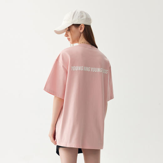 YKYB黄子韬宽松t恤男女情侣街头潮牌半袖纯色纯棉百搭简约短袖ins 商品图1