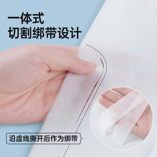 GRAREY格瑞亚一次性床单四件套3包白色/绿色可选，出行差旅神器，柔软亲肤洁净【新春好物随行专场】 商品图4