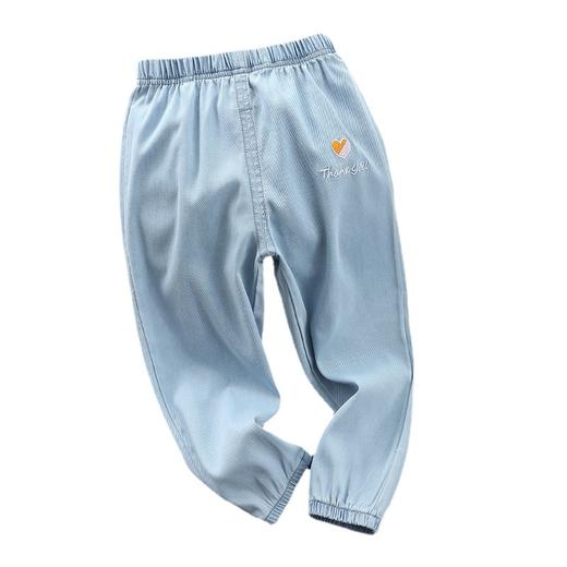 【今夏必备，时尚百搭！】2024新款童装夏季天丝儿童牛仔裤，宽松男女童牛仔裤幼儿园日常服-lm！-ry 商品图4