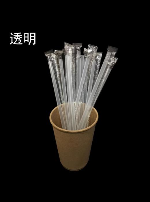 独立包装吸管。长度19厘米，直径0.6厘米。 商品图1