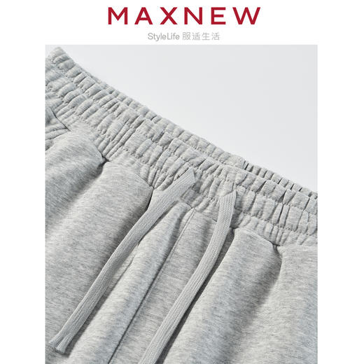 【短裤】男装335G重磅结构分割宽松五分裤 1N2114103 商品图2