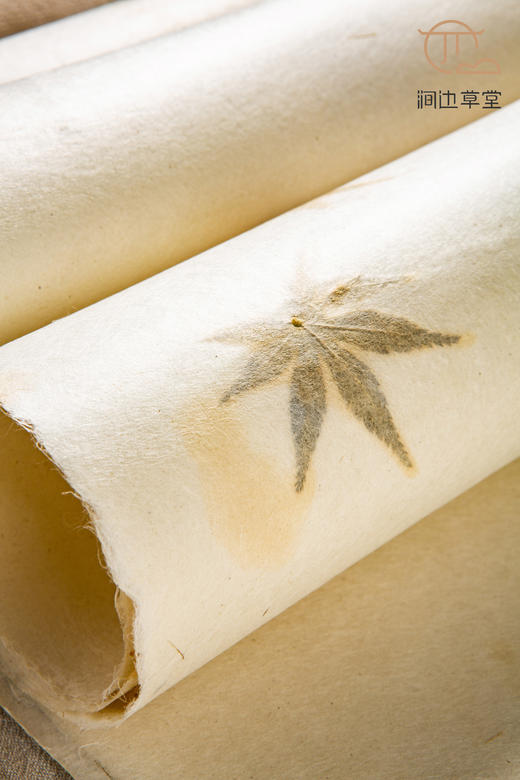 80年代日本制两层皮纸夹枫叶石州和纸 商品图13