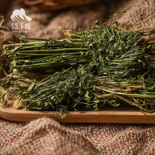 生态荠菜干（有根有叶有花） | 绿家自产 * Eco-dried shepherd's purse | Self-production 商品图0