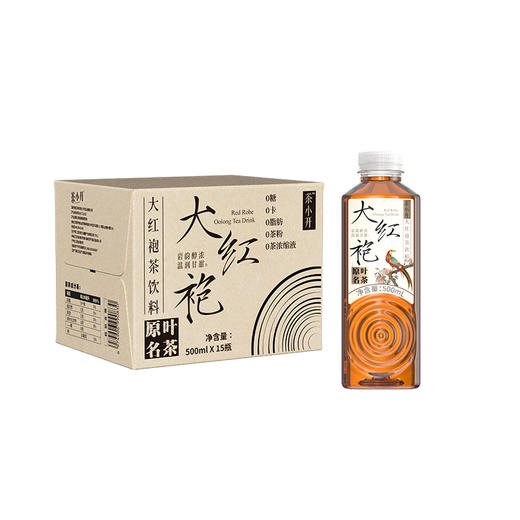 【自营】茶小开无糖纯茶饮料 500ml*4瓶/15瓶 多规格可选 商品图10