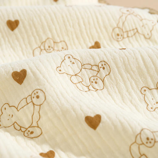 【2条装！天然全棉云片枕】新生婴儿十层棉纱布平枕初生枕巾宝宝云片枕头防吐奶枕垫吸汗低枕 商品图3