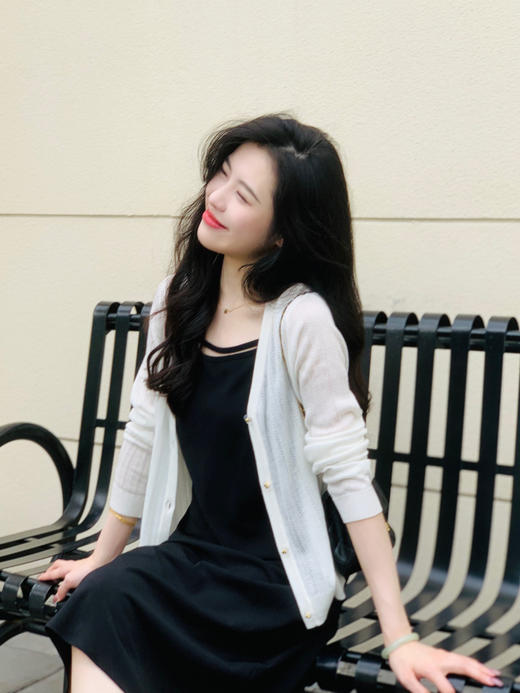 【百图lulu定制】【钢琴键吊带裙】独特 简约 气质 一字带 吊带裙 商品图6