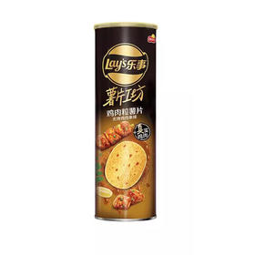 乐事薯片工坊新口味炙烤鸡肉串味罐装90g/罐