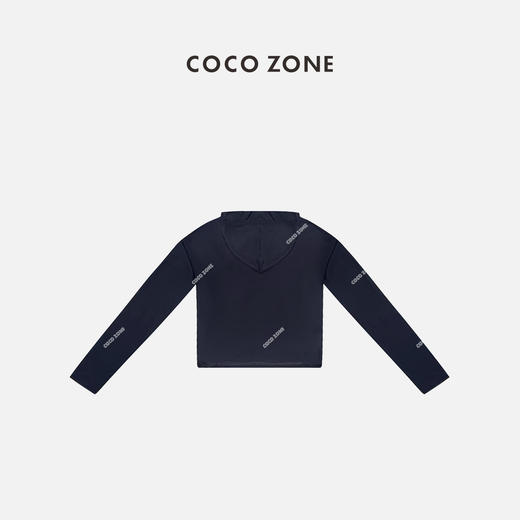 COCO ZONE莱赛尔醋酯混纺简约V领针织开衫气质单排扣上衣CC2B0574 商品图1