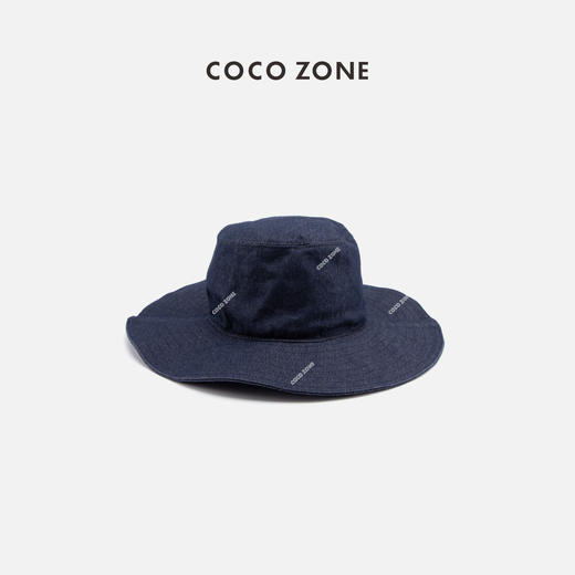 COCO ZONE2024夏季时尚牛仔渔夫帽户外透气遮阳防晒帽CC2B0559 商品图0