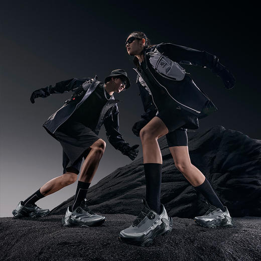 KAILAS凯乐石 户外运动 男女款低帮跑山鞋(FUGA DU BOA-黑山)KS2413140KS2413240 商品图1