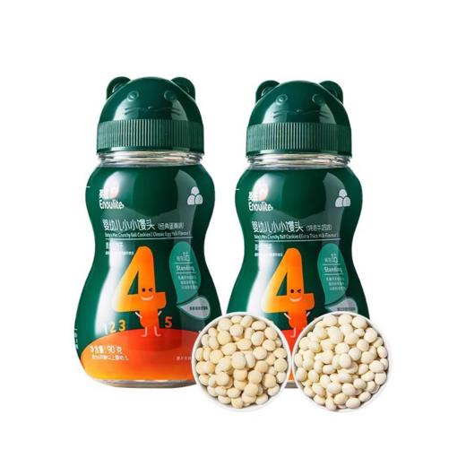 英氏宝宝零食1阶2阶3阶4阶5阶米饼泡芙溶豆小馒头果泥磨牙饼干面条核桃油6-36个月婴幼儿 源码/刮码随机发货 商品图6