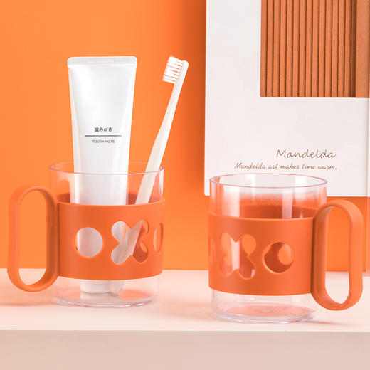 茶花*XO字母清透口杯 商品图2