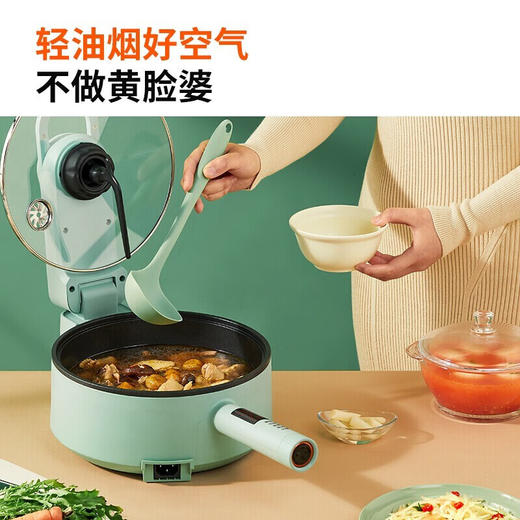 九阳(Joyoung）炒菜机电炒锅多功能料理电热锅多用途电热锅煎锅炒菜机器人一体电锅家用电煮锅全自动 CJ-A16S 商品图1