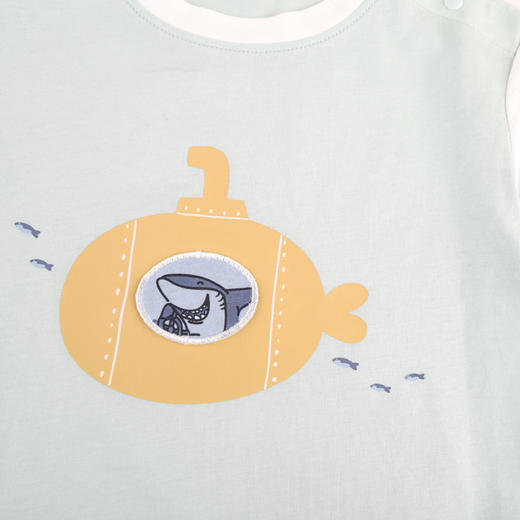 棉果果夏季新品男童纯棉短袖T恤M212140224280 商品图3