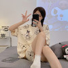 【颜值天花板！超可爱家居服套装】升级宽松慵懒版型，超软超亲肤！女夏季短袖草莓熊卡通睡衣睡裤两件套 商品缩略图8