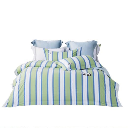 多喜爱 全棉新疆精梳棉卡通条格三/四件套 吹风风cs 商品图4