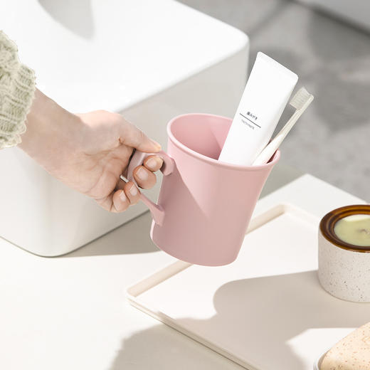 【茶花】净雅漱口杯刷牙杯大口径 商品图3