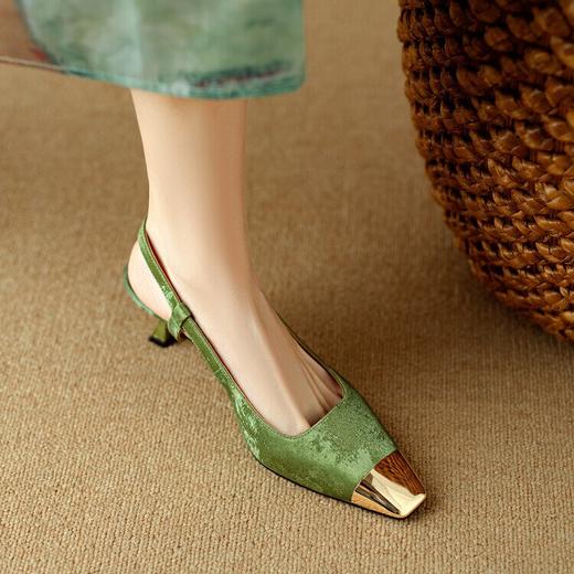 【预售5天】方头法式凉鞋，细跟小高跟鞋DB&M5903 商品图1