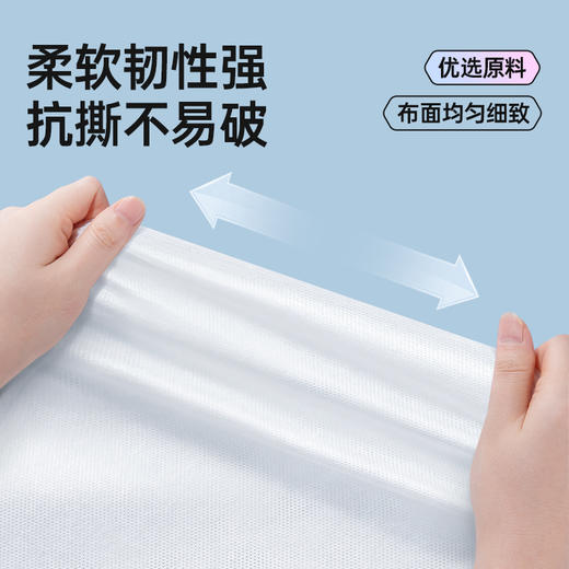 GRAREY格瑞亚一次性床单四件套3包白色/绿色可选，出行差旅神器，柔软亲肤洁净【新春好物随行专场】 商品图3