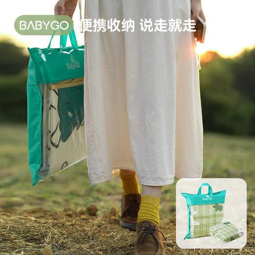 【BG】BABYGO户外野餐垫180*150*0.5cm 商品图2