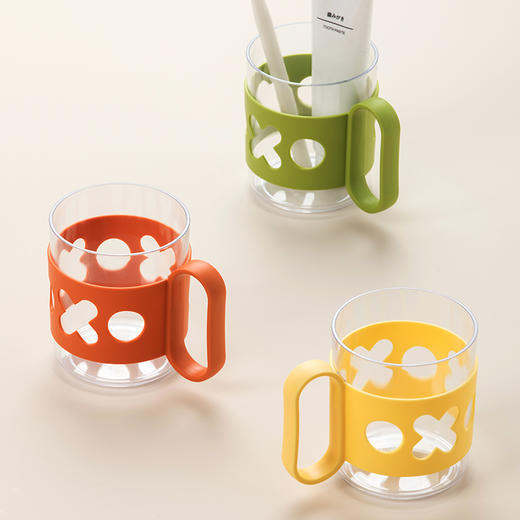 茶花*XO字母清透口杯 商品图4